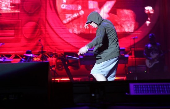 Eminem выступил на фестивале Lollapalooza 2014 (Grant Park, Chicago, Illinois) August 1, 2014.