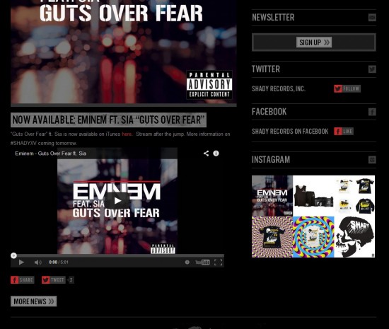 Shady Records More information on #SHADYXV coming tomorrow.