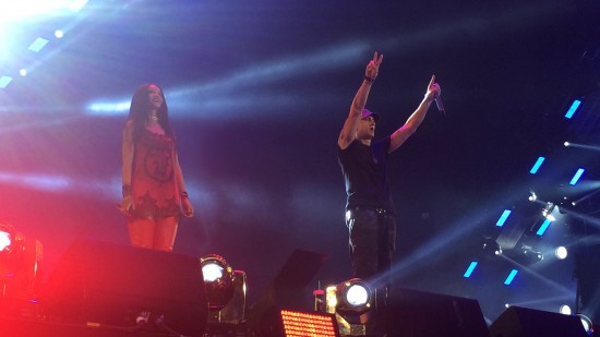 Eminem Rihanna The Monster Tour MetLife Stadium 17-08-2014