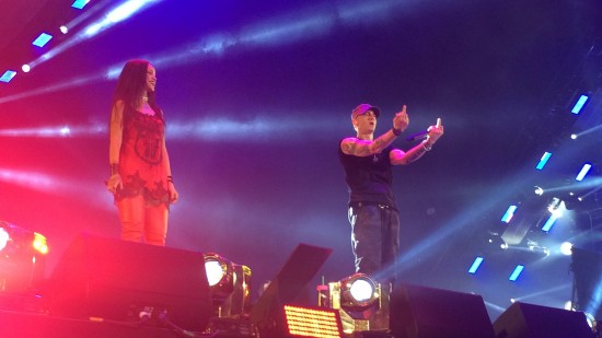 Eminem Rihanna The Monster Tour MetLife Stadium 17-08-2014