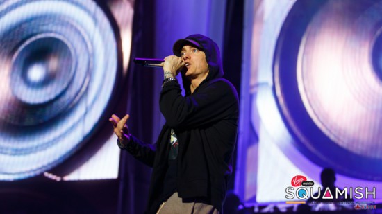 Eminem @ Squamish Valley Music Festival 2014 in Vancouver, Canada