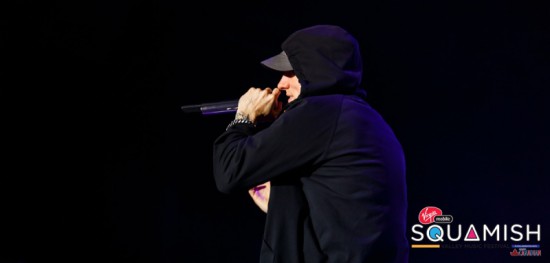 Eminem @ Squamish Valley Music Festival 2014 in Vancouver, Canada