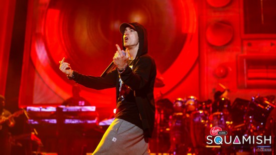 Eminem @ Squamish Valley Music Festival 2014 in Vancouver, Canada