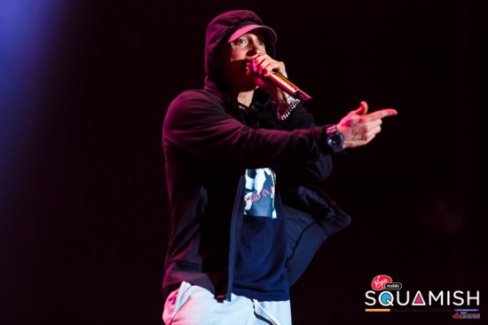 Eminem @ Squamish Valley Music Festival 2014 in Vancouver, Canada