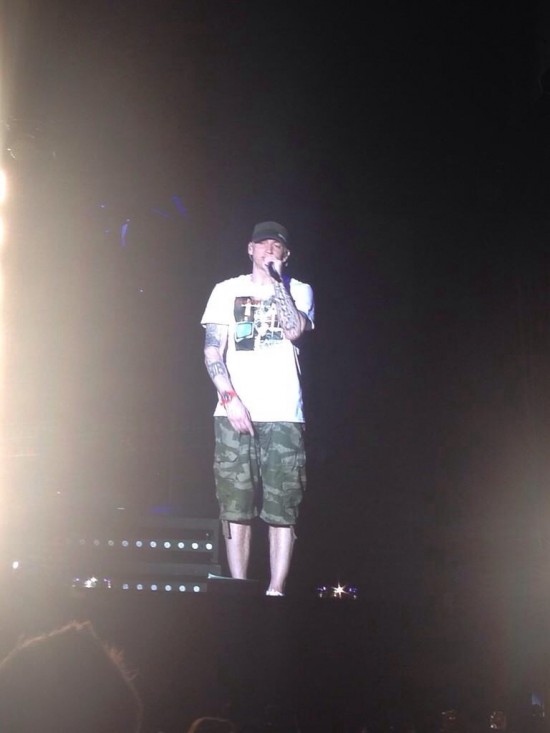 Eminem Comerica Park Detroit The Monster Tour 22 августа 2014