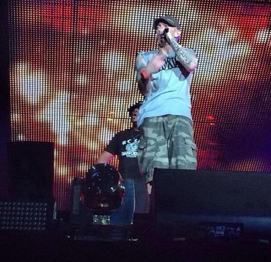 Eminem Comerica Park Detroit The Monster Tour 22 августа 2014