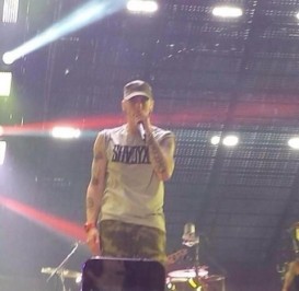 Eminem Comerica Park Detroit The Monster Tour 22 августа 2014