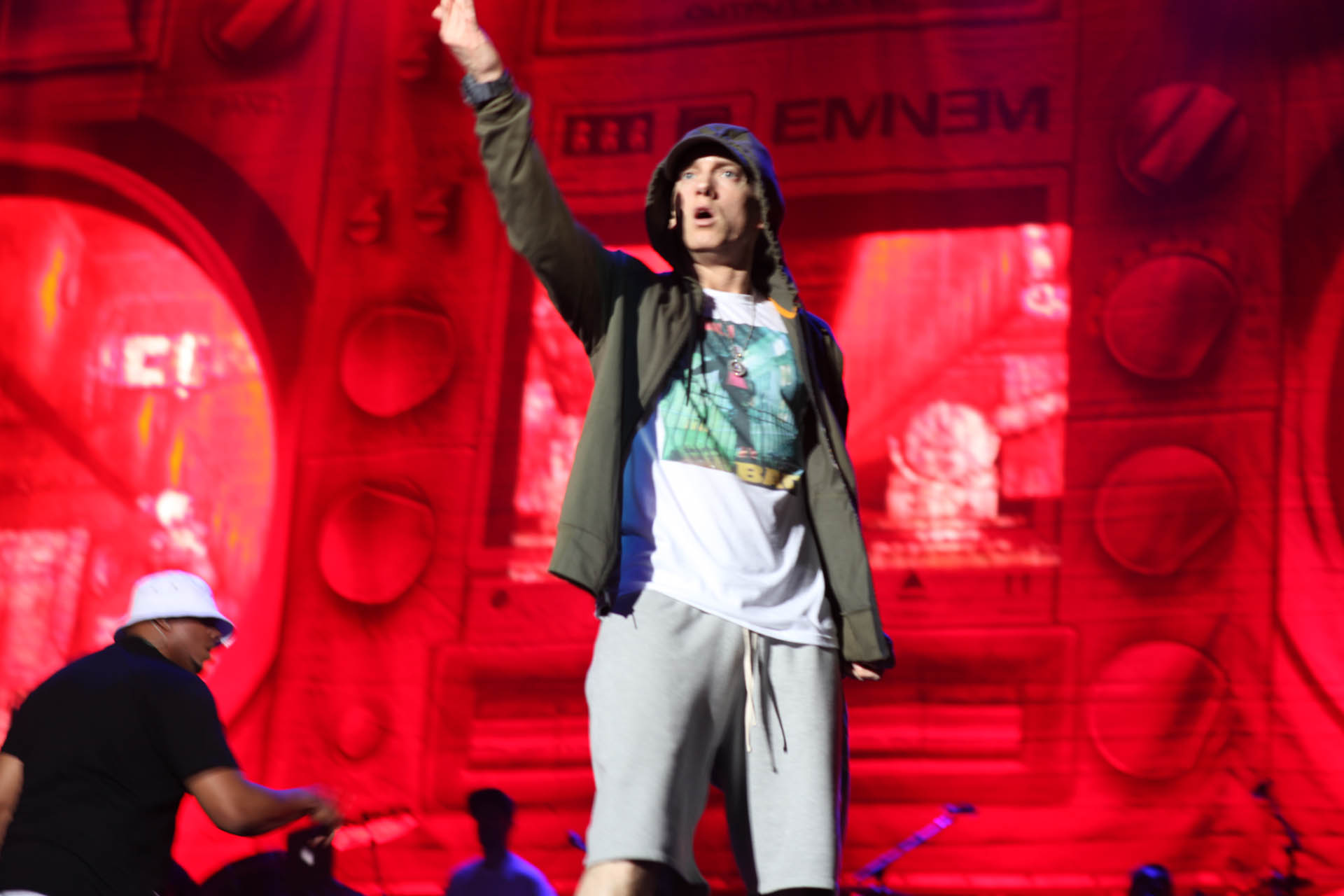 Eminem выступил на фестивале Lollapalooza 2014 (Grant Park, Chicago, Illinois) 1 августа 2014