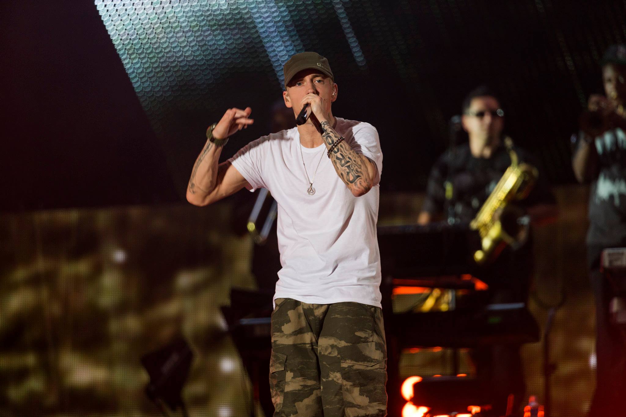 Eminem и Rihanna - The Monster Tour (Pasadena, Rose-Bowl) 08.08.2014 Photos by Jeremy Deputat