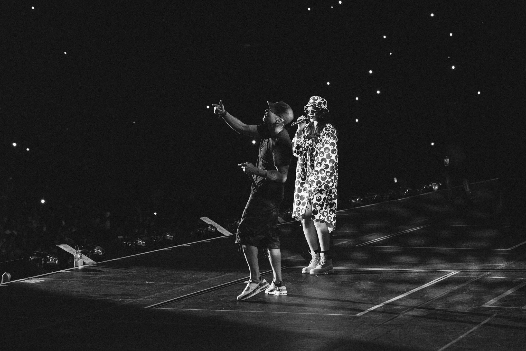 Eminem и Rihanna - The Monster Tour (Pasadena, Rose-Bowl) 08.08.2014 Photos by Jeremy Deputat