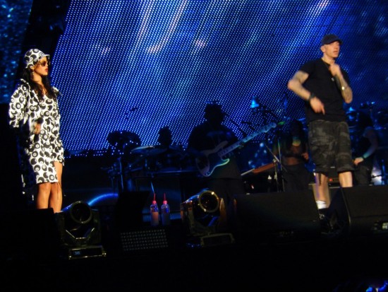 Eminem и Rihanna - The Monster Tour (Pasadena, Rose-Bowl) 08.08.2014