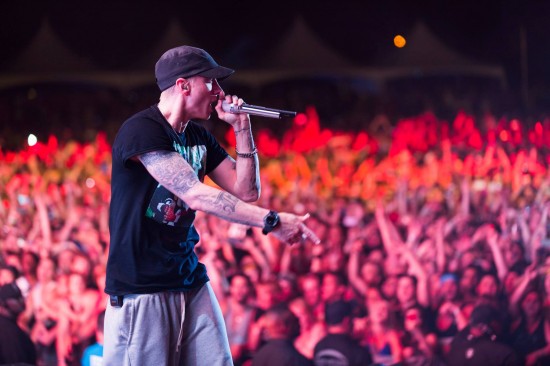 Выступление Eminem’a на Squamish Valley Music Festival