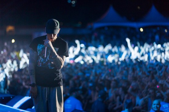 Выступление Eminem’a на Squamish Valley Music Festival