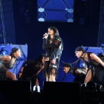 Eminem and Rihanna at The Monster Tour (Rose Bowl 7 aug 2014) 02