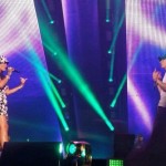 Eminem и Rihanna на The Monster Tour (Rose Bowl 7 августа 2014) 14
