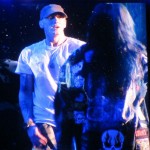 Eminem и Rihanna на The Monster Tour (Rose Bowl 7 августа 2014) 15