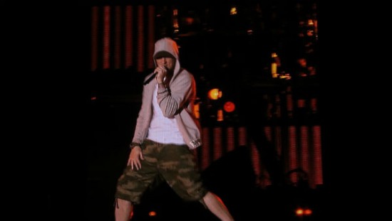 Eminem и Rihanna на The Monster Tour (Rose Bowl 7 августа 2014)