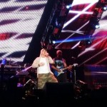 Eminem и Rihanna на The Monster Tour (Rose Bowl 7 августа 2014) 21