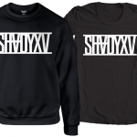 ShadyXV Limited Edition Black Crewneck Sweatshirt and T-Shirt