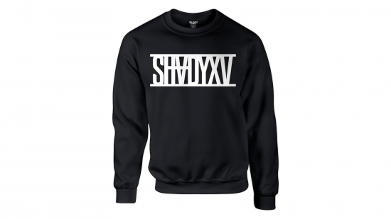SHADYXV - Limited Edition Black Crewneck Sweatshirt / Чёрный свитер с длинным рукавом и белым логотипом «SHADYXV» на груди