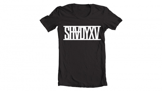 SHADYXV - Limited Edition Black T-Shirt / Чёрная футболка с белым логотипом «SHADYXV» на груди