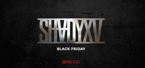 Shady XV Black Friday 2014