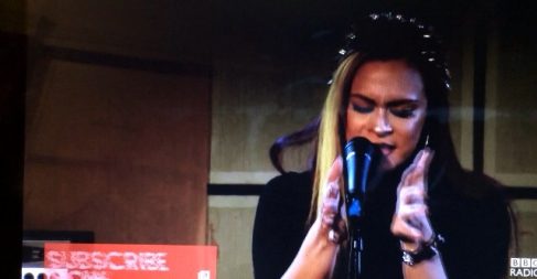 Sky Heavens performing “Stan” w Eminem on BBC Radio One