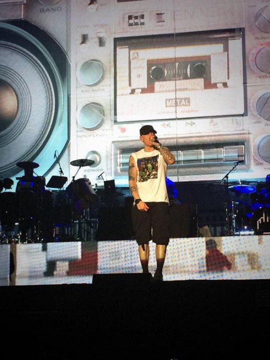 Eminem at ACL 2014 (Austin City Limits Music Festival), Zilker Park, Austin, Texas 10/04/2014