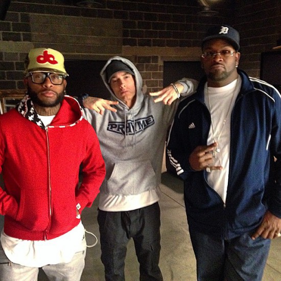 2014.10.23 - Royce Da 59, Eminem and Trick Trick ShadyXV