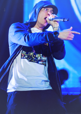 Eminem at ACL 2014 (Austin City Limits Music Festival), Zilker Park, Austin, Texas 10/04/2014