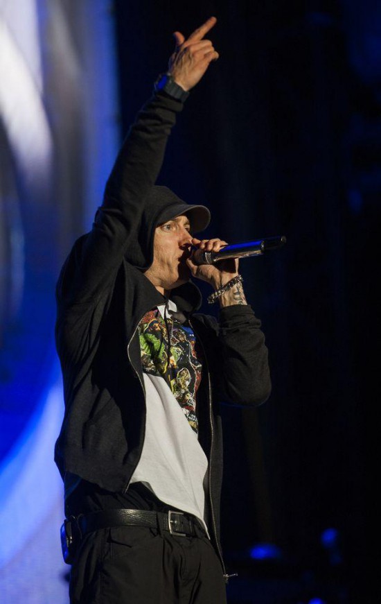 Eminem at ACL 2014 (Austin City Limits Music Festival), Zilker Park, Austin, Texas 10/04/2014