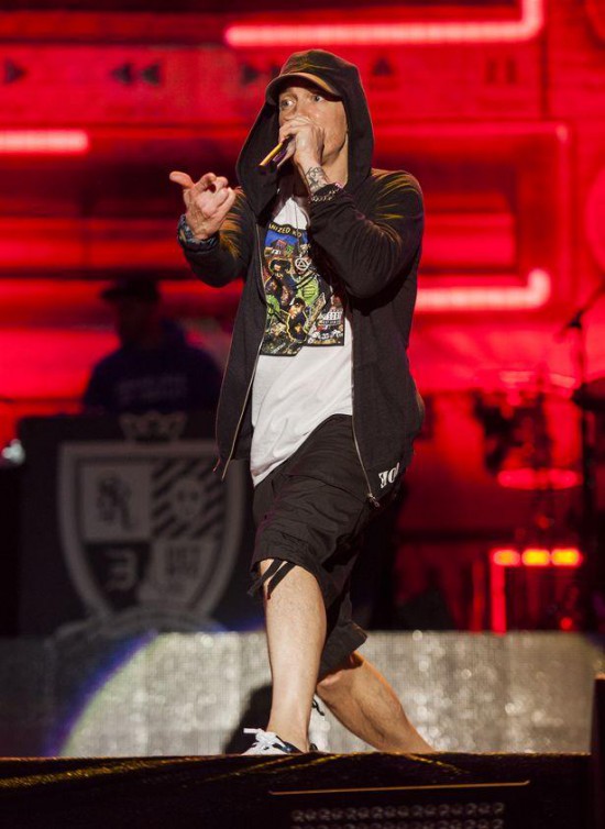 Eminem at ACL 2014 (Austin City Limits Music Festival), Zilker Park, Austin, Texas 10/04/2014