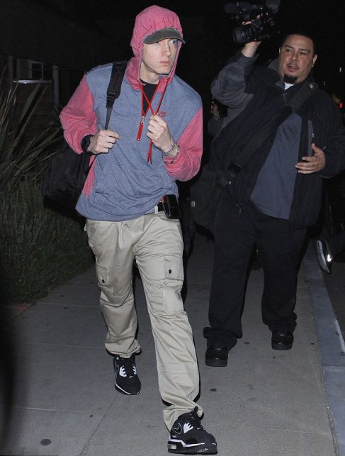Eminem в Nike Air Max Wright.