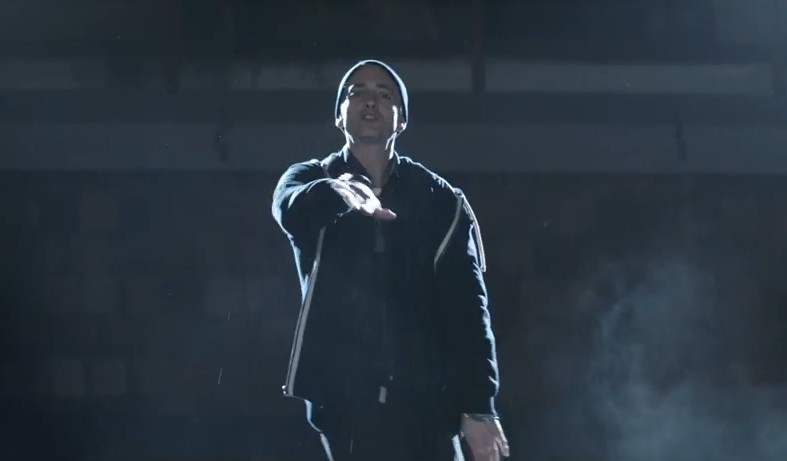 2014.11.24 - Eminem Guts Over Feat Music Video