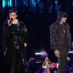 Rihanna and Eminem The Concert For Valor at The National Mall (November 11, 2014)Washington 2