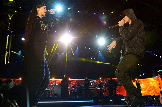 Rihanna and Eminem The Concert For Valor at The National Mall (November 11, 2014)Washington 2