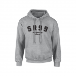 SR99 Hoodie – Black on Heather Gray