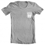 Shady 99 T-Shirt – White on Gray