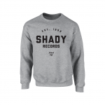 Shady Records Crewneck — Black on Heather Gray