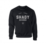 Shady Records Crewneck — Gray on Black