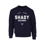 Shady Records Crewneck – White on Navy