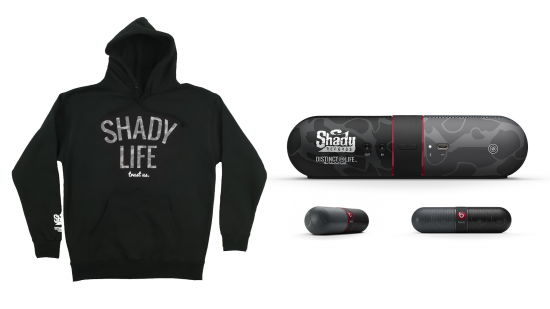 Shady Records x Beats by Dre x Distinct Life - Grey Hoodie Capsule