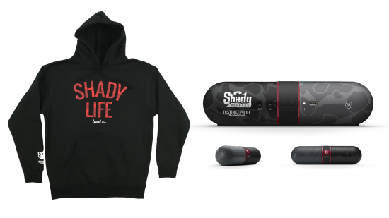 Shady Records x Beats by Dre x Distinct Life - Red Hoodie Capsule