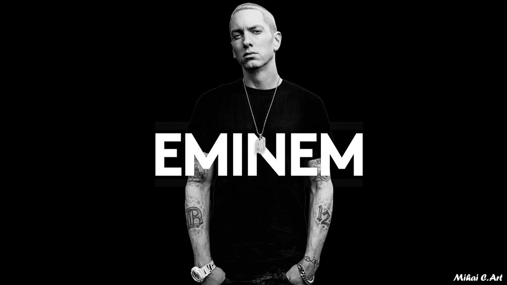 Eminem Billboard Black