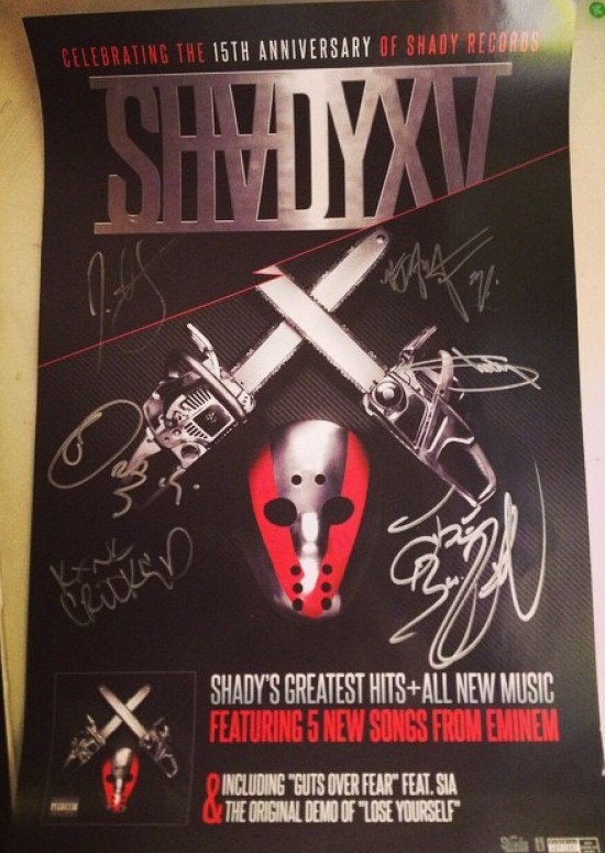 SHADYXV Signed Poster