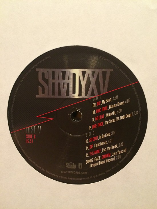 SHADYXV Vinyl by Eminem.PRO Eminem Shady Records