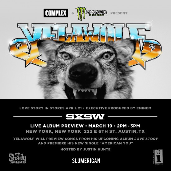 2015.03.17 - YELAWOLF ANNOUNCES LOVE STORY TOUR