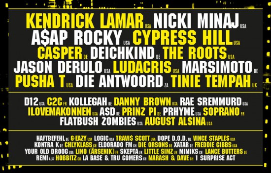 Группа D12 выступит на швейцарском хип-хоп фестивале Openair Frauenfeld