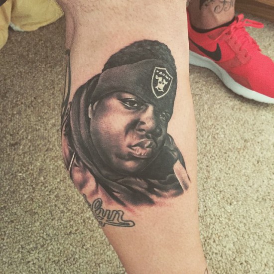 Biggie tattoo