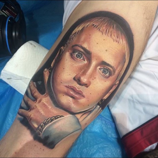 eminem tattoo